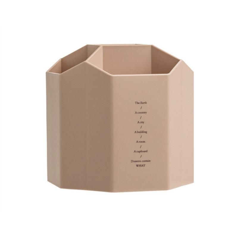 Íróasztalrendszerezők Multifunkciós 360 Fokban Forgatható Ceruzatartó Kreatív Nagy Kapacitású Asztali Tárolódoboz Iskolai Írószer