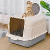 Cat Litter Tray for Kittens with Detachable Pan Indoor Use
