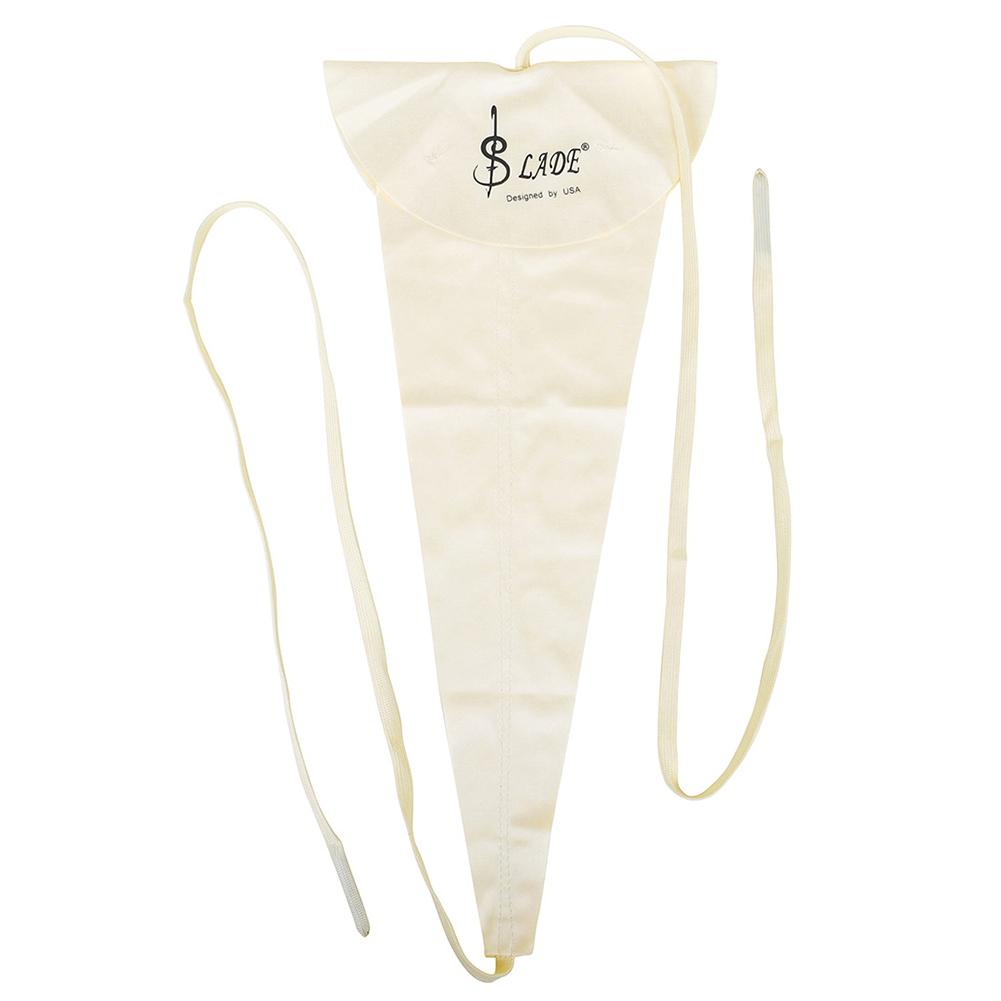 Saxophone Clarinet Cleaning Tool Inner Chamber Cleaning Cloth 3pcs Cloth(Orange)