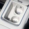 Car Decoration Center Console Cup Pad For ZEEKR 7X 2025-2026 Black White Gray Cars Accessories Upgrade Modify A Car