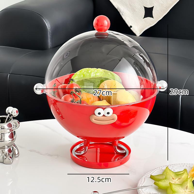 Fruit Tray  New High-value Fruit Pot Drain Tray Snacks Placed on The Coffee Table Dried Fruit Tray
