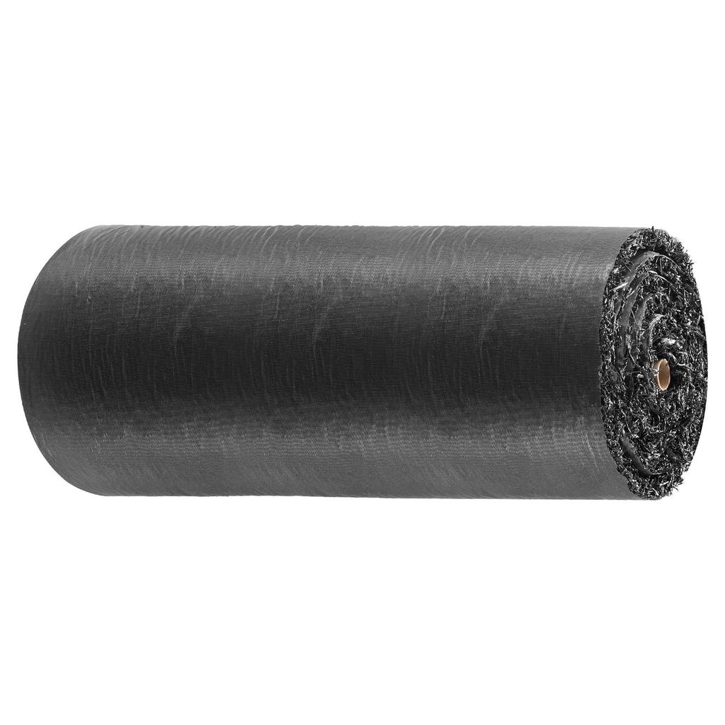 Rubber Mulch Mat Roll, 2 Rolls 244 x 61 cm Recycled Rubber Mulch Mat, 0.5 Thick Cuttable, Reduced Weed Growth, Natural-Looking Weed Barrier Mat,