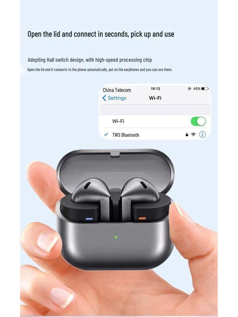 Auriculares Bluetooth In-Ear 2025 para Samsung Buds 3 Pro con ANC