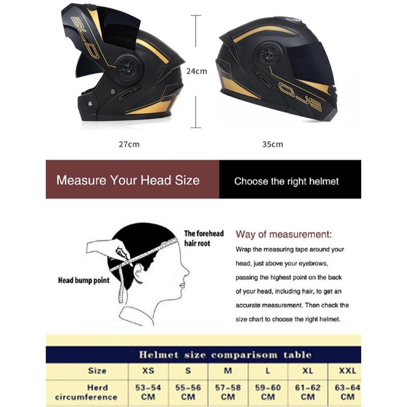 Full Face Motorcycle Helmet for Adults ABS Shell and EPS With Vents Washable Liner Quick Release Buckle Motorbike Street Bike Helmet for Men&Women
