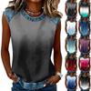 Haut Pull T-shirt Imprimé Col Rond Décontracté pour Femme