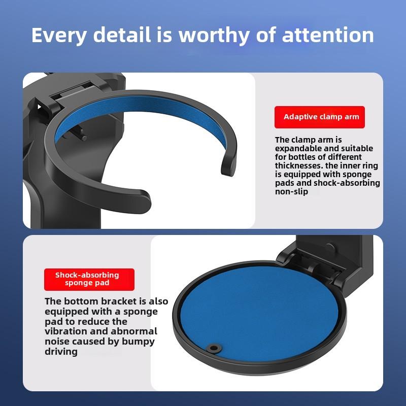 Automotive Dashboard Air Conditioning Exhaust Outlet Can Mounts Drink Cup Holder Coffee Bottle Holder Ashtray Holder Car Styling