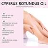 1-3X OceAura Cyperus Rotundus Öl zur Haarentfernung Weiche Glatte Hautpflege Tiefenfeuchtigkeit Nach der Rasur Öl zur Hemmung des Haarwuchses
