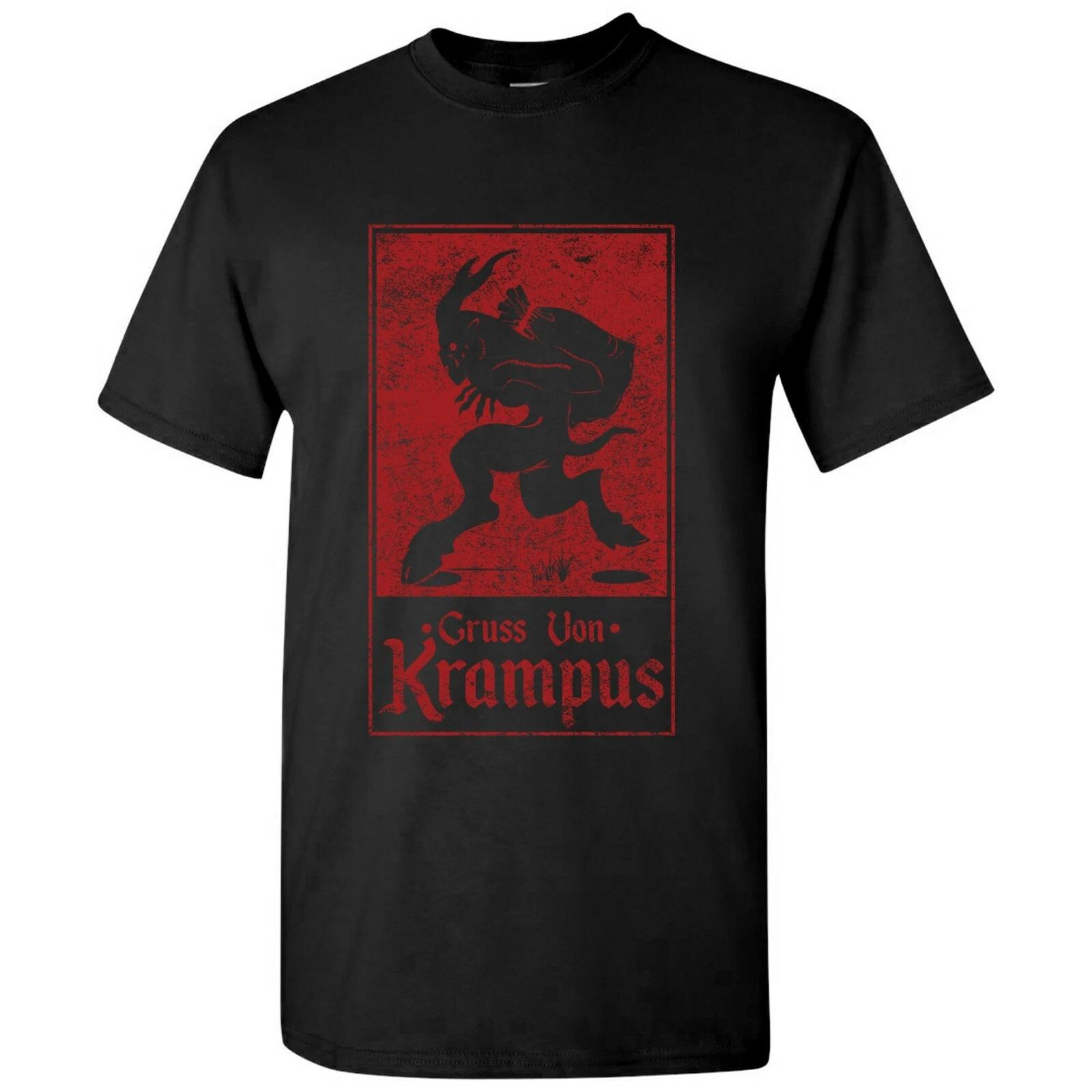 Gruss von Krampus - Christmas Winter Season Holiday T Shirt M