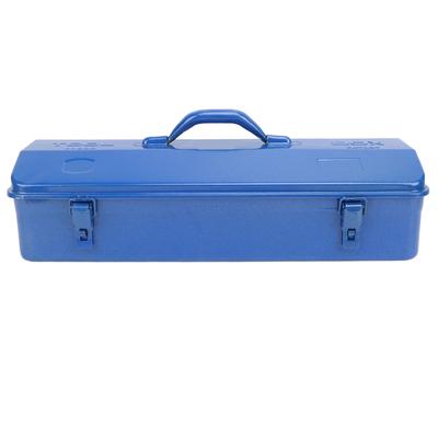 Blue Toolbox Metal Structure High Load Bearing Portable Tool Storage Organizer for Workshop Garage