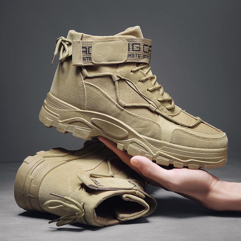 Men's 2025 Martin Boots: New Autumn/Winter Wear-Resistant High-Top Combat and Outdoor Sports Shoes