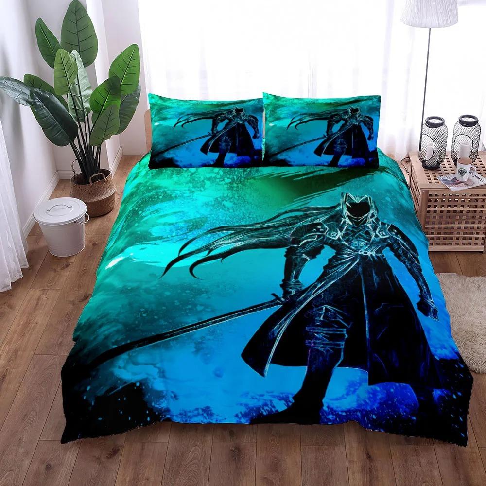 Monster Hunter World Duvet Cover Set King Queen Double Full Twin Single Size Bed Linen Set