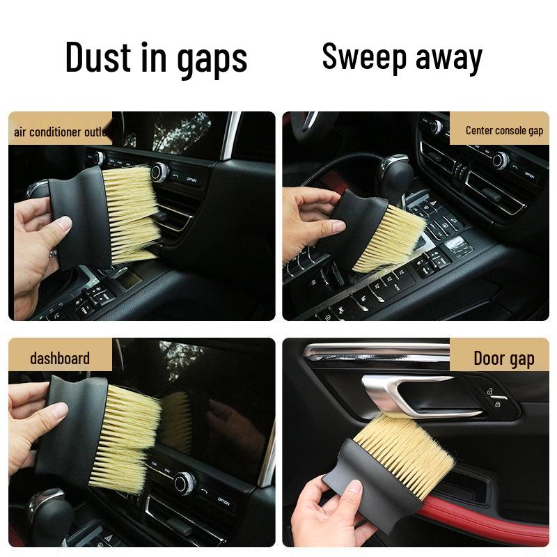 Soft Bristle Car Vent & Interior Detail Cleaning Brush