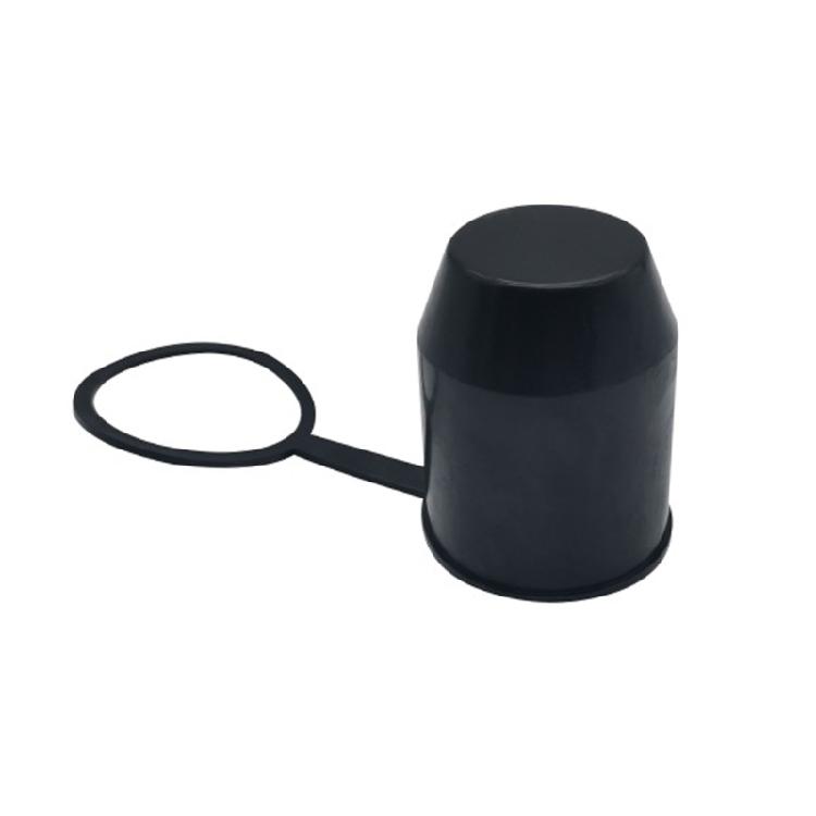 

50mm Car Tow Bar Ball Cover Cap Towing Hitch Caravan Trailer Protect Semitrailer 1