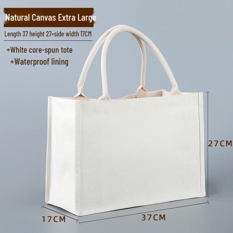 

Холщовая сумка-тоут с принтом логотипа - Дизайн на молнии из мешковины для книг и покупок