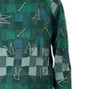 Emporio Armani Embroidered Letter Raglan Knit Sweater Men Sweater Green 6L1MV9-1M08Z-F510