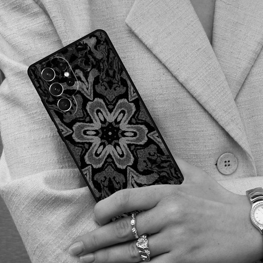MARBLE MANDALA FLOWER FLORAL Cell Phone Case for Samsung Galaxy S26 Ultra S25 S24 S23 S22 S21 S20 Note10 Cover