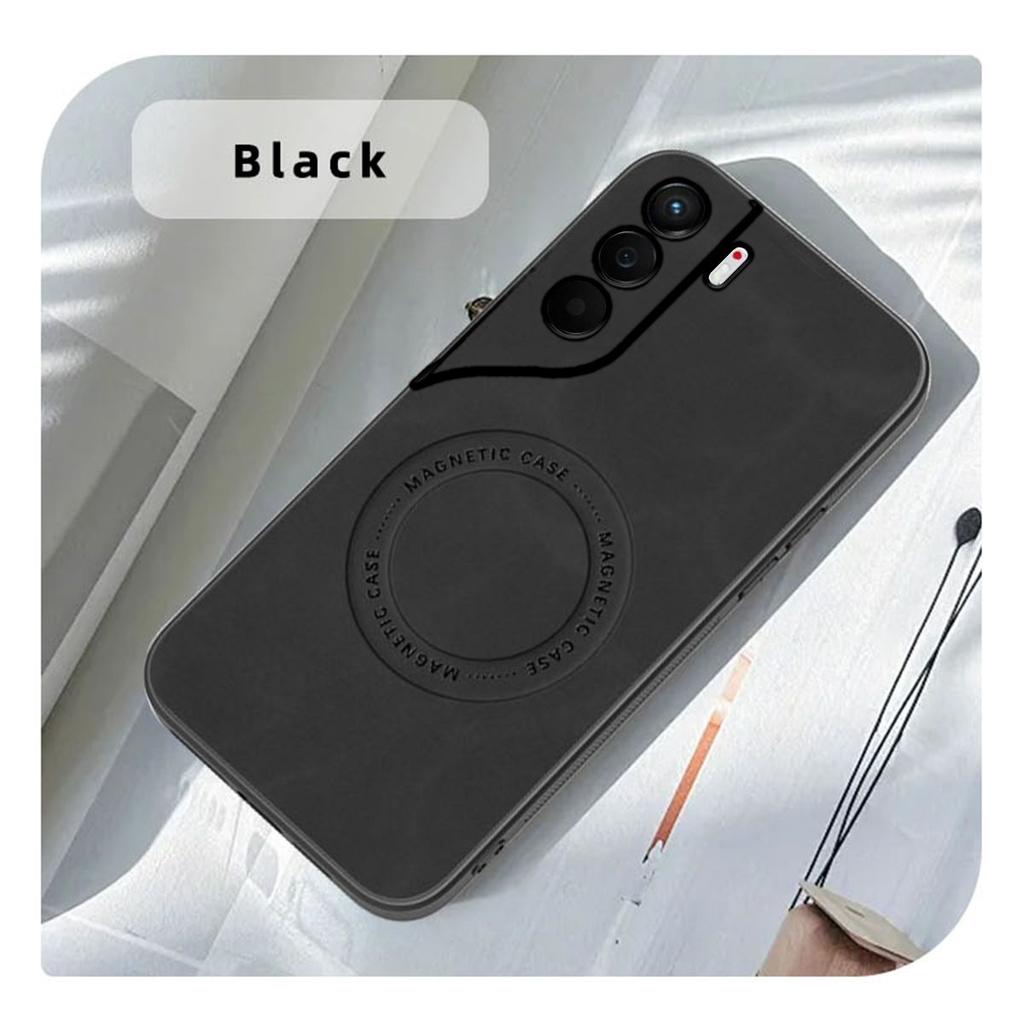 Premium Retro Leather Grain TPU Case for TECNO CAMON 40 Pro 4G,40 Pro 5G Anti‑Drop Business Phone Shell