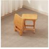 Household Foldable Horse Stool, Solid Wood Wear-resistant Low Stool, Comfortable Sitting Bench for Indoor Use