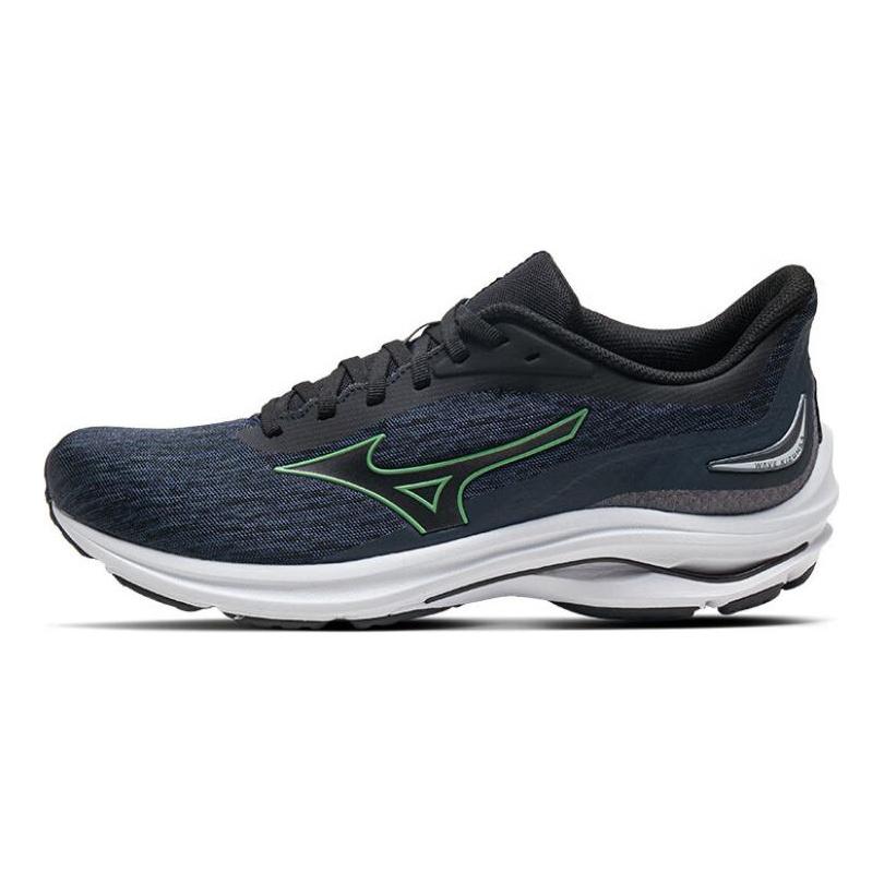 Mizuno WAVE KIZUNA 4 Mens Low Top Running Shoes Black Mint Green J1GC241602