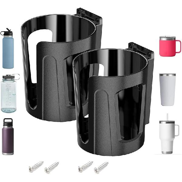 2PCS Large Cup Holder, Universal Drink Holder For Almost Any Size Bottle, Mug Or Can