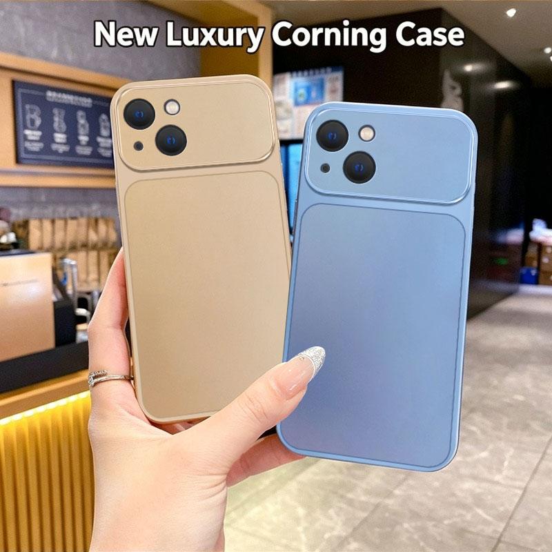 For Apple iPhone 13 14 15 Case iPhone 13 Plus 14 Plus Cover Capa Phone Back Bumper Shockproof TPU Liquid Silicone Soft Fundas