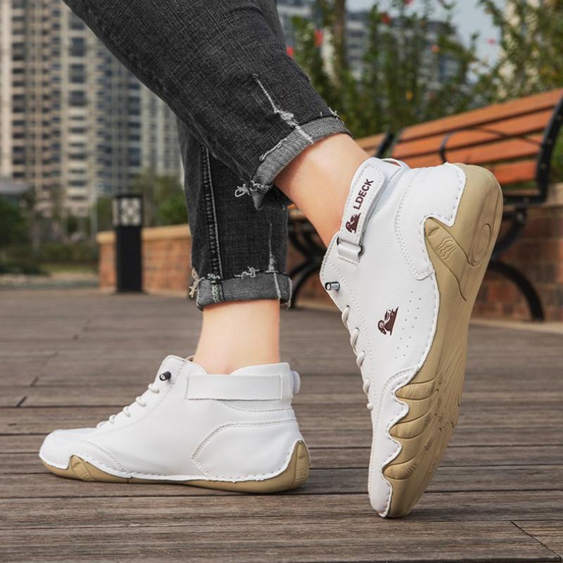 Fashion Men Boots Casual Motorcycle Winter Shoes Waterproof High Top Sneakers Luxury Footwear Fashion Loafers Outdoor