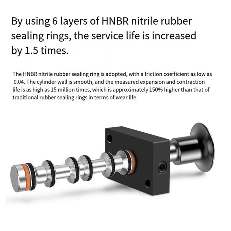 HHO-Manual Control 2 Position 3 5 Port Push-Pull Air Hand Lever Valve 5/2 Way Pneumatic 4H210-08