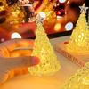 Mini LED Star Tree Night Light: Christmas Ornament & Ambient Lamp