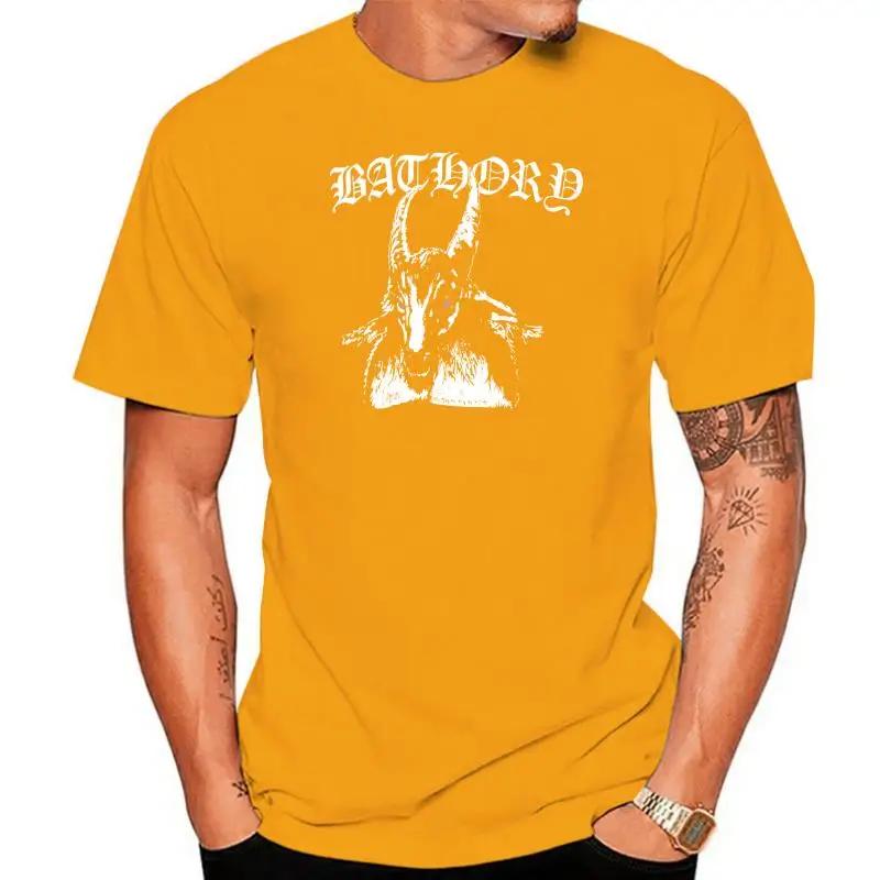 Vintage Bathory T-shirt 1Burzum Emperor Mayhem Venom Reprint T-Shirt Fashion
