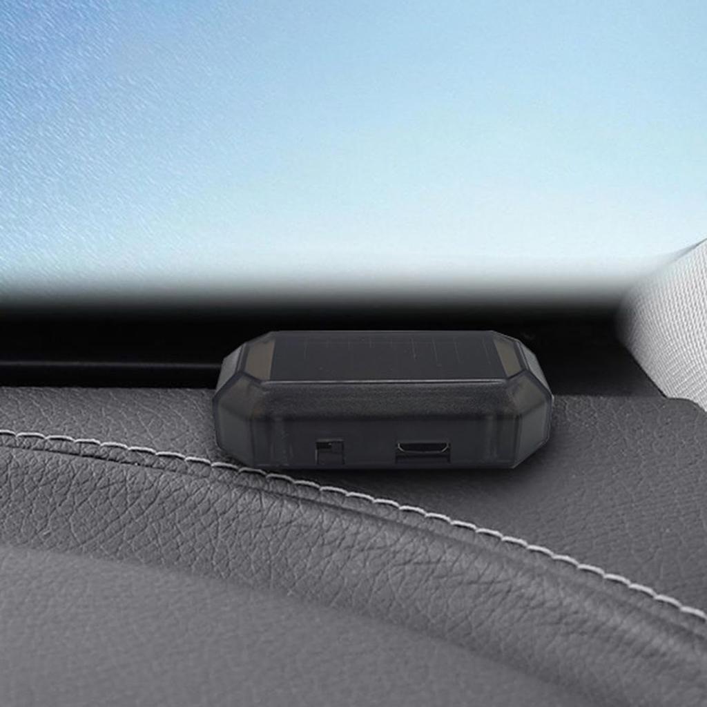 Car Solar Simulation Dummy Alarm, Car Anti-Theft Device, Solar Anti-Theft System for Automobile, Anti-theft