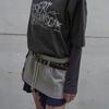 Lcdc Tm Layered Zip-Up Skirt (Melange Gray)