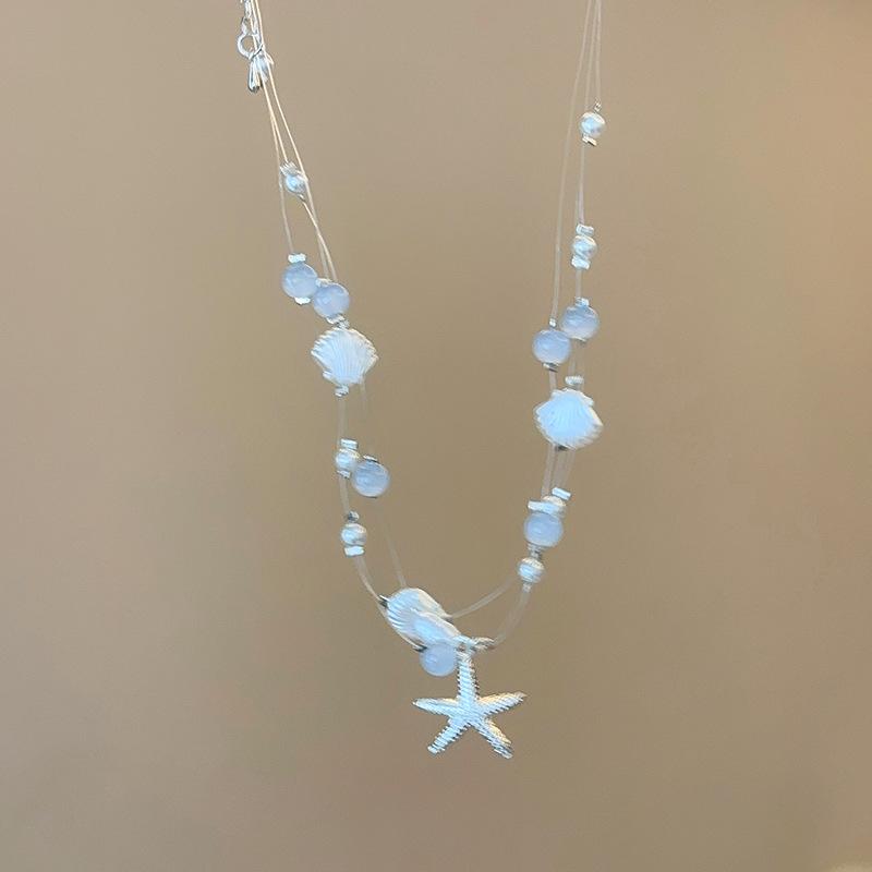 Seaside Beach Vacation Style Light Luxury Necklace Ins Niche Design Accessories