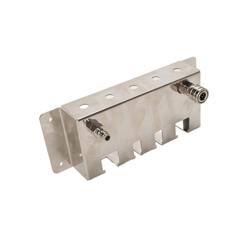 31BC Stainless Steel Pressure Washer Accessory Rack for Wand and Nozzle Storage Wall Mount Design for Garage and Driveway Wash