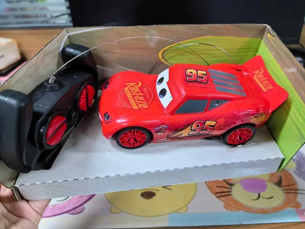 Hot Anime Pixar Cars 3 Electric Toy Car Lightning Mcqueen Remote Control Children Toy Simulation Racing Birthday Gifts