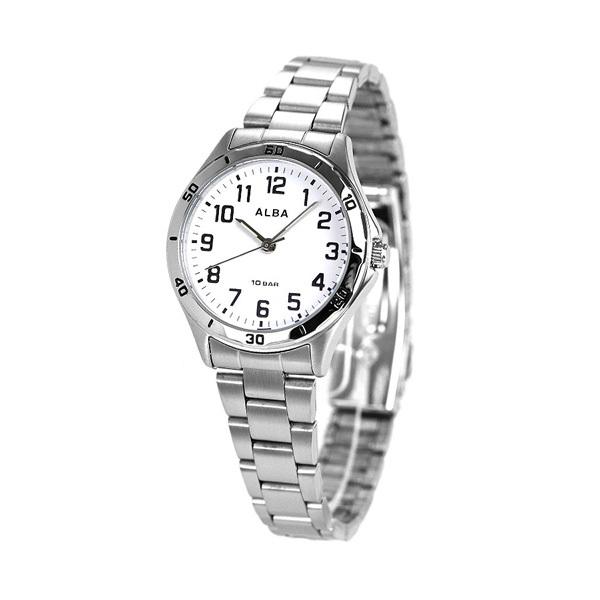 SEIKO Alba AQQK407 ALBA Ladies' Watch, White, Quartz