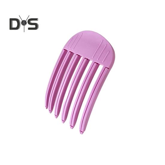 

Невидимая заколка для волос, пластиковая расческа для естественного объема, пушистая укладка, приподнимающая корни волос, термостойкая расческа для укладки волос L фиолетовый