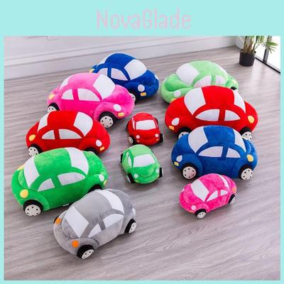 Adorable Plush Car Toy For Kids Super Soft Pp Cotton Stuffed Vehicle Pillow