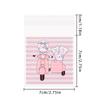 Quality Gift Packages Party Supplies Cute Bow Design Self-Adhesive Candy Bag Plastic Cookie Pocket