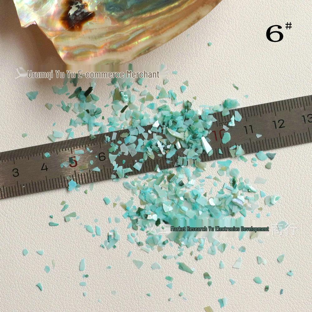 Mother of Pearl Shell Abalone Slivers: Nail Art, Hair Accessories, Resin Jewelry Materials