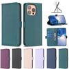 Suitable for Samsung S26 Phone Case A37 Solid Color Side Buckle Leather Texture Card Slot Wallet Protective Case A07 Cover S25