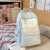 Schoolbag backpack new high school student large capacity star junior high school cute student high value schoolbag backpack