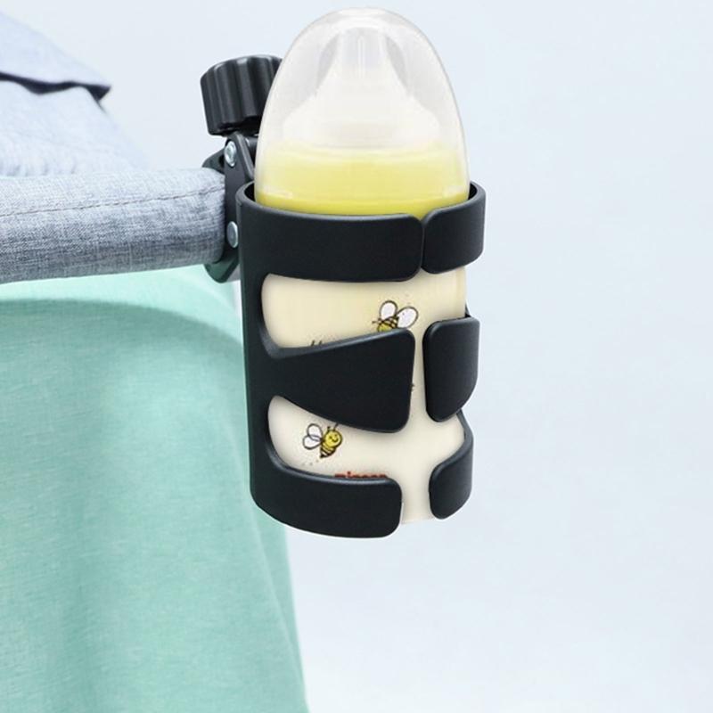 Universal Baby Strollers Cup Holder Convenient and Adjustable Pram Cart Drink Organiser for Bottles Coffee and Beverages