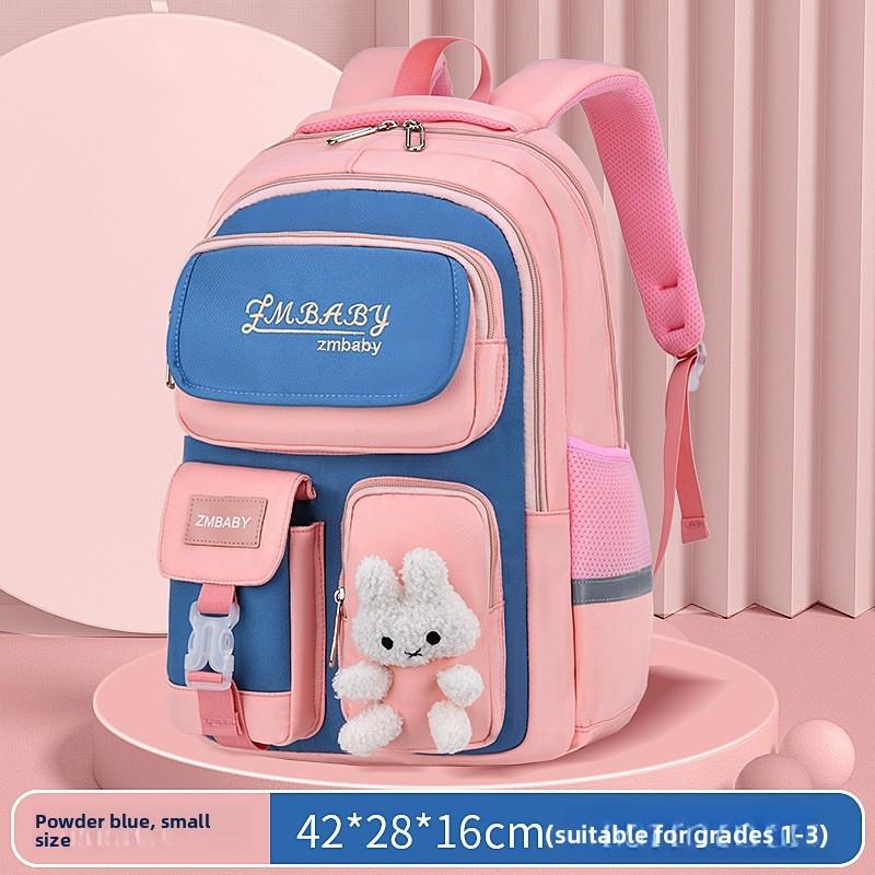 Sesame Baby Childrens Cartoon School Bag With Lightweight Durable Material For Girls And Boys