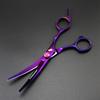 6 Inches 7 Inches, Purple, Hand Shape, Pet Scissors, Beauty Scissors, Straight Scissors, Tooth Scissors, Thin Scissors and Curved Scissors.