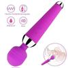 Multi-Speed Powerful Magic Wand Vibrator USB Charge AV Stick Female G Spot Massager Clitoris Stimulator Adult Sex Toys for Woman