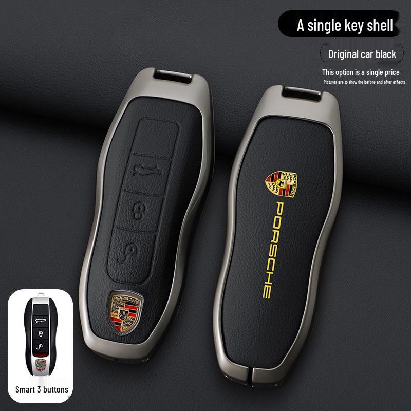 Porsche Key Case for New Macan, Cayenne, Panamera, 911, Maca, 718