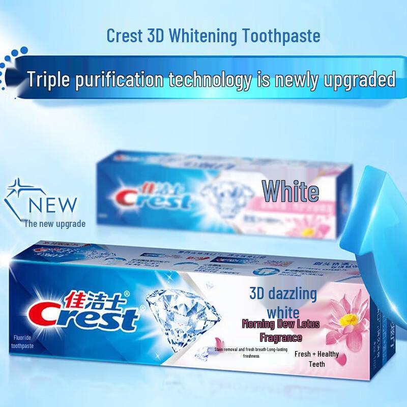 

Crest Morning Dew Lotus Fragrance Toothpaste