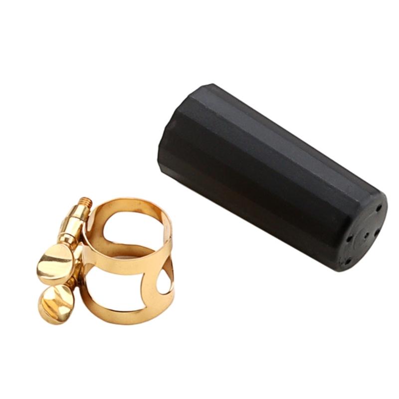 Altsaxophon Mundstück Ligatur und Kappe Praktisch Optimale Ligatur und Kappe Musikinstrumente Zubehör für Schüler