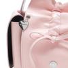 Acne Studios Knot Tie Studded Magnetic Closure Leather Tote Bag Women Handbags Pink A10432-AD5