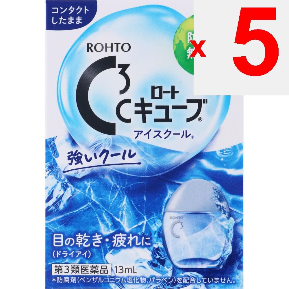 Rohto Roto C Cube C Cube Eye Cool a 13mL For Contact Lenses Eye Drops Indications: Discomfort When Wearing Soft or Hard Contact Lenses, Tear Supplemen
